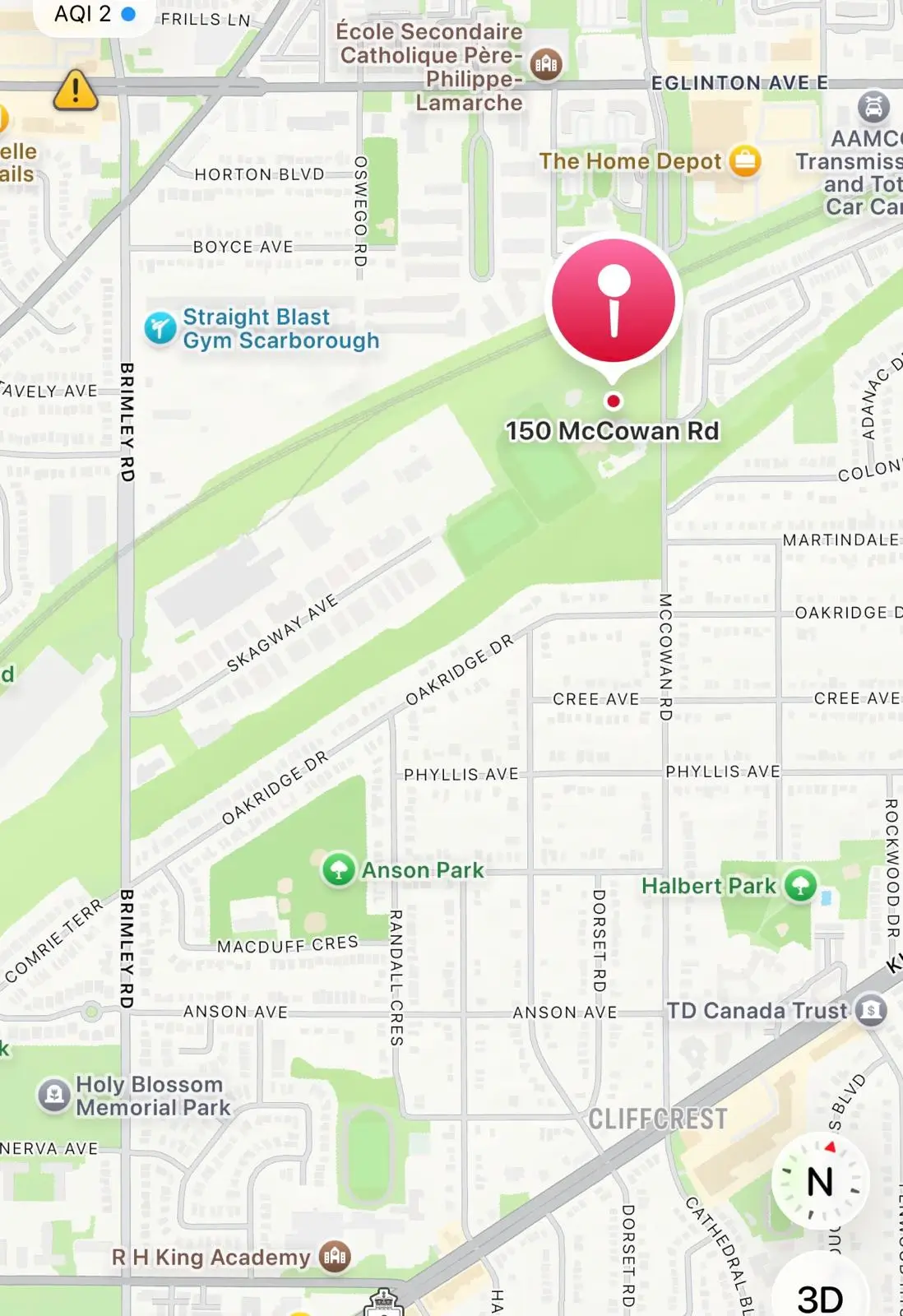 MCCOWAN DISTRICT PARK